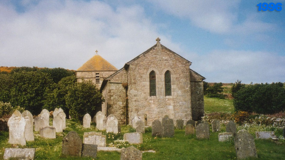 Bryher Church in 1996