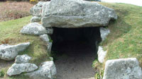 The Innisidgen burial chambers