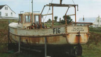 The old boat on Gugh