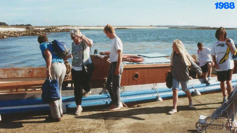 The Pleasure Boats in 1988