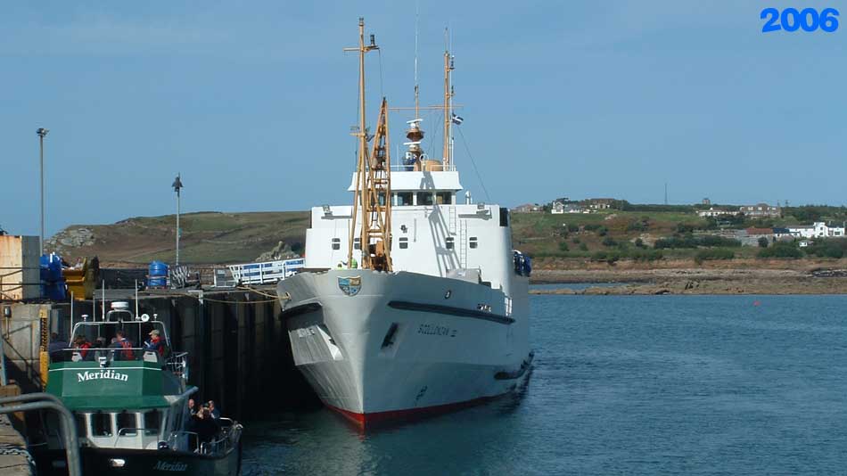 The Scillonian in 2006
