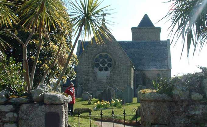 St Nicholas church on Tresco