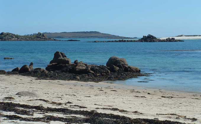 Rushy Bay on Bryher