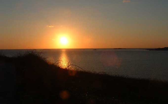 Sunset over the Garrison