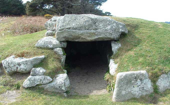 The burial chambers, St Marys